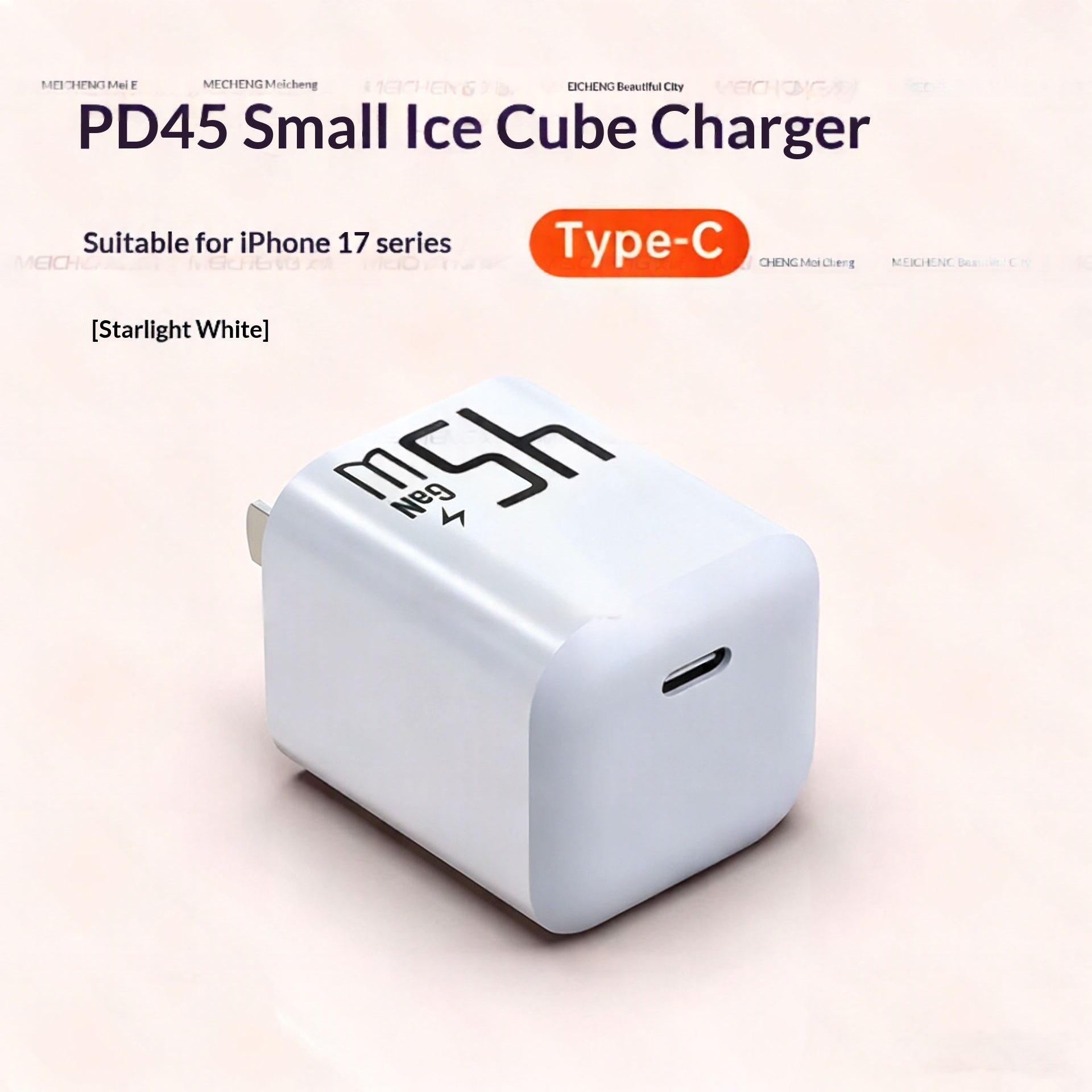 PD45 GaN Adaptateur de recharge rapide
