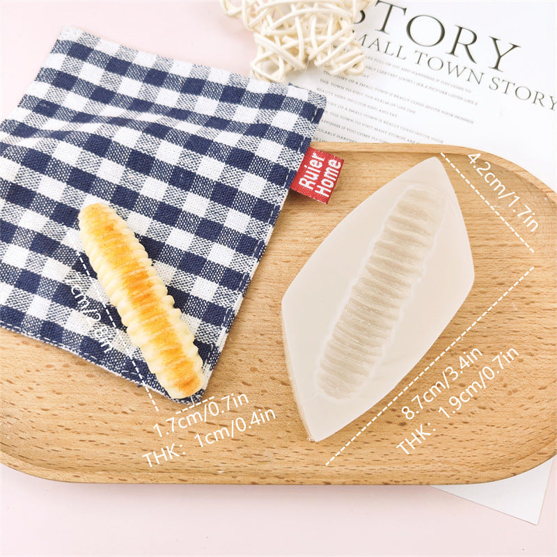 Réplique créative Pain silicone Fondant outil de décoration de gâteau bricolage poinçon fait main