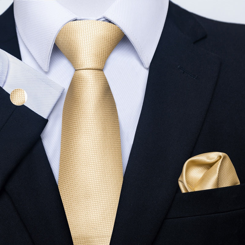 Business Hommes Tie formelle Set En stock Accessoires mode