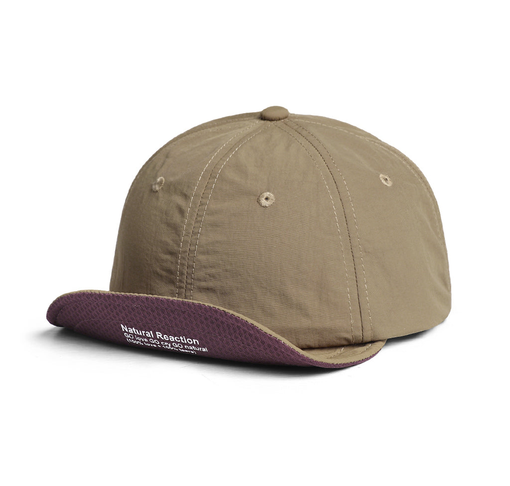 Casquette de baseball à bord doux avec design imprimé et coloré
