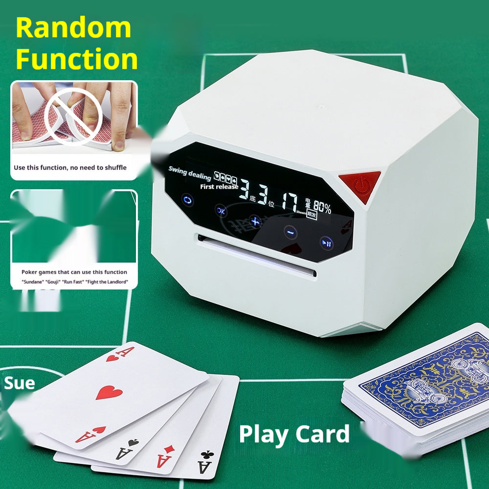 Entièrement automatique carte Silencieux Poker Dealing Machine