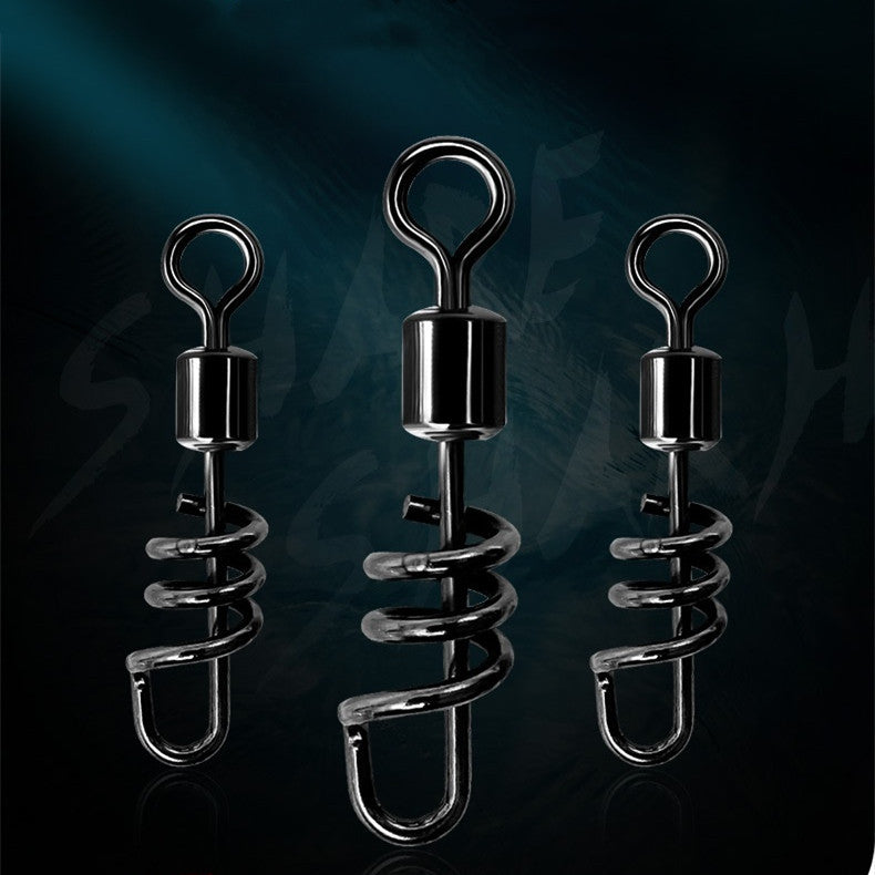Connecteur pivotant pratique en acier inoxydable 8-forme anneau