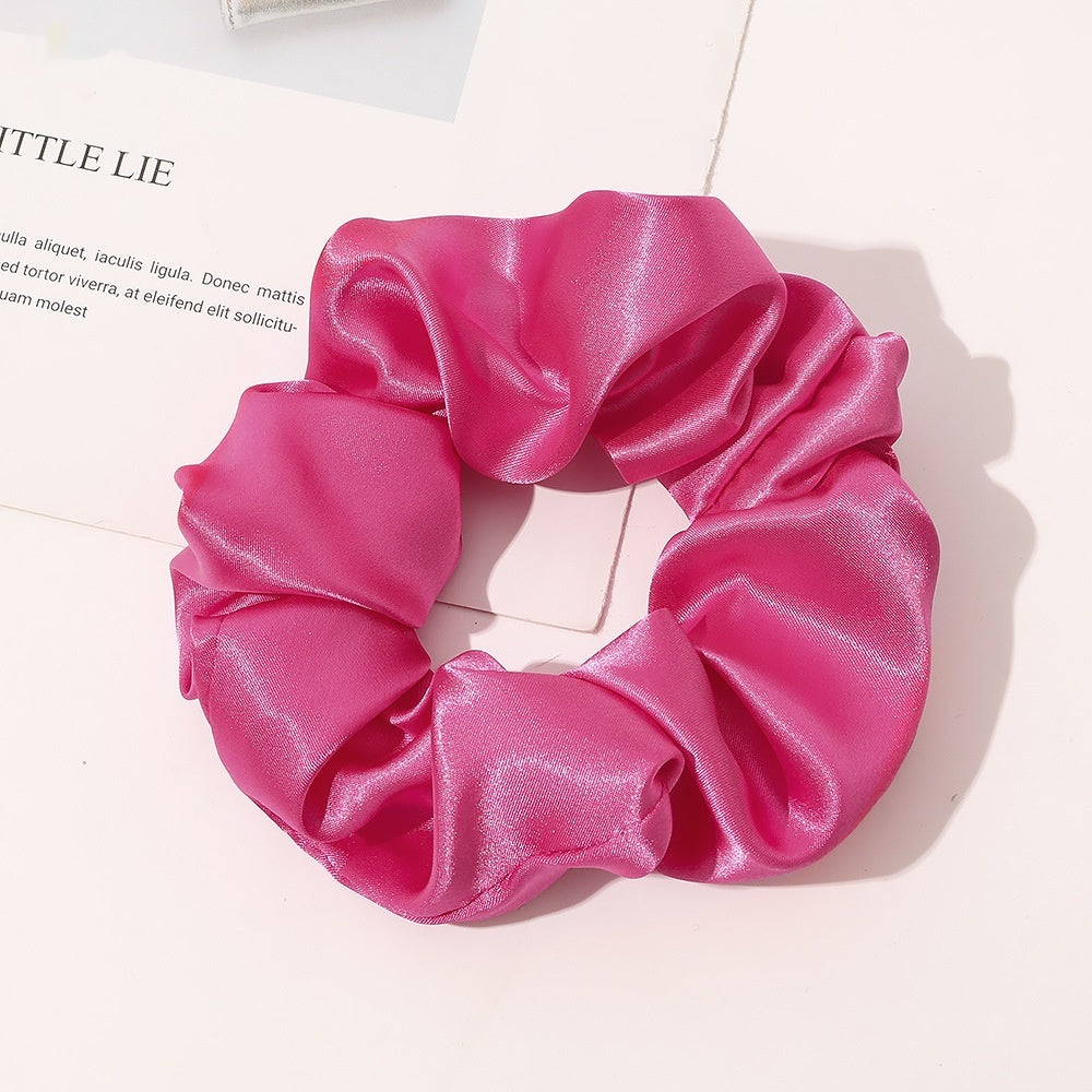 Soie Grande Intestine Soie douce Satin Haute de gamme Anneau de cheveux