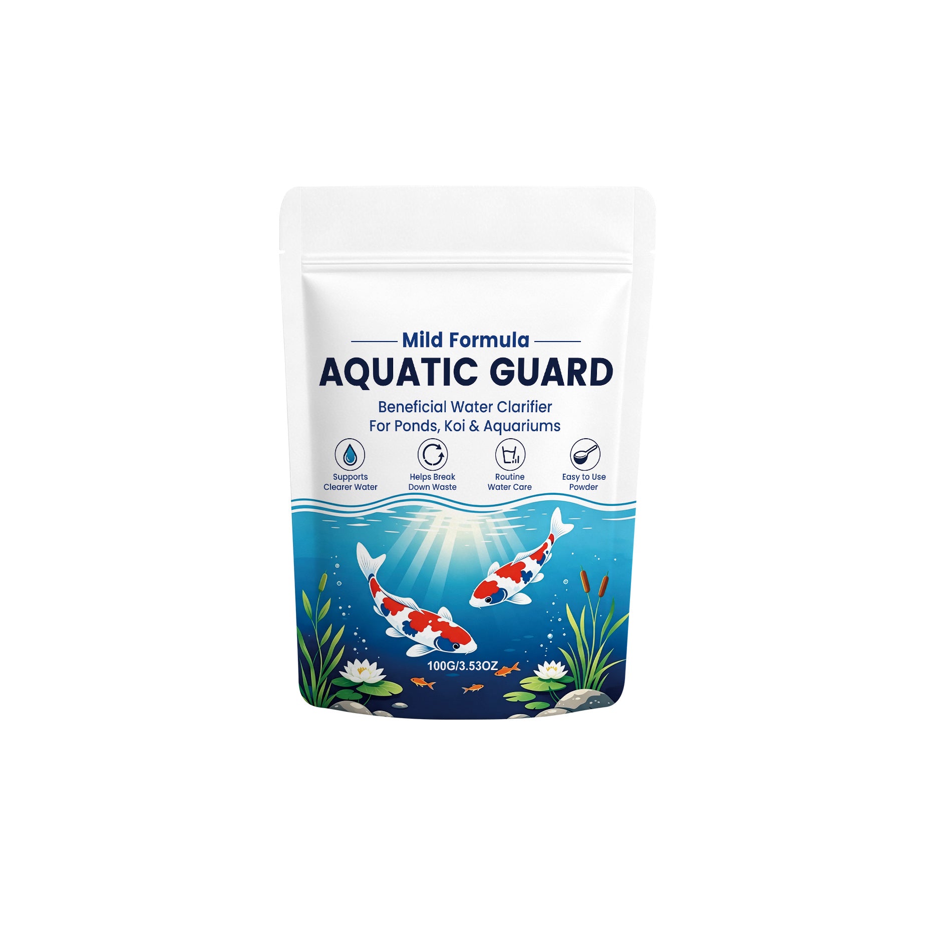 Poudre de clarification de l'eau