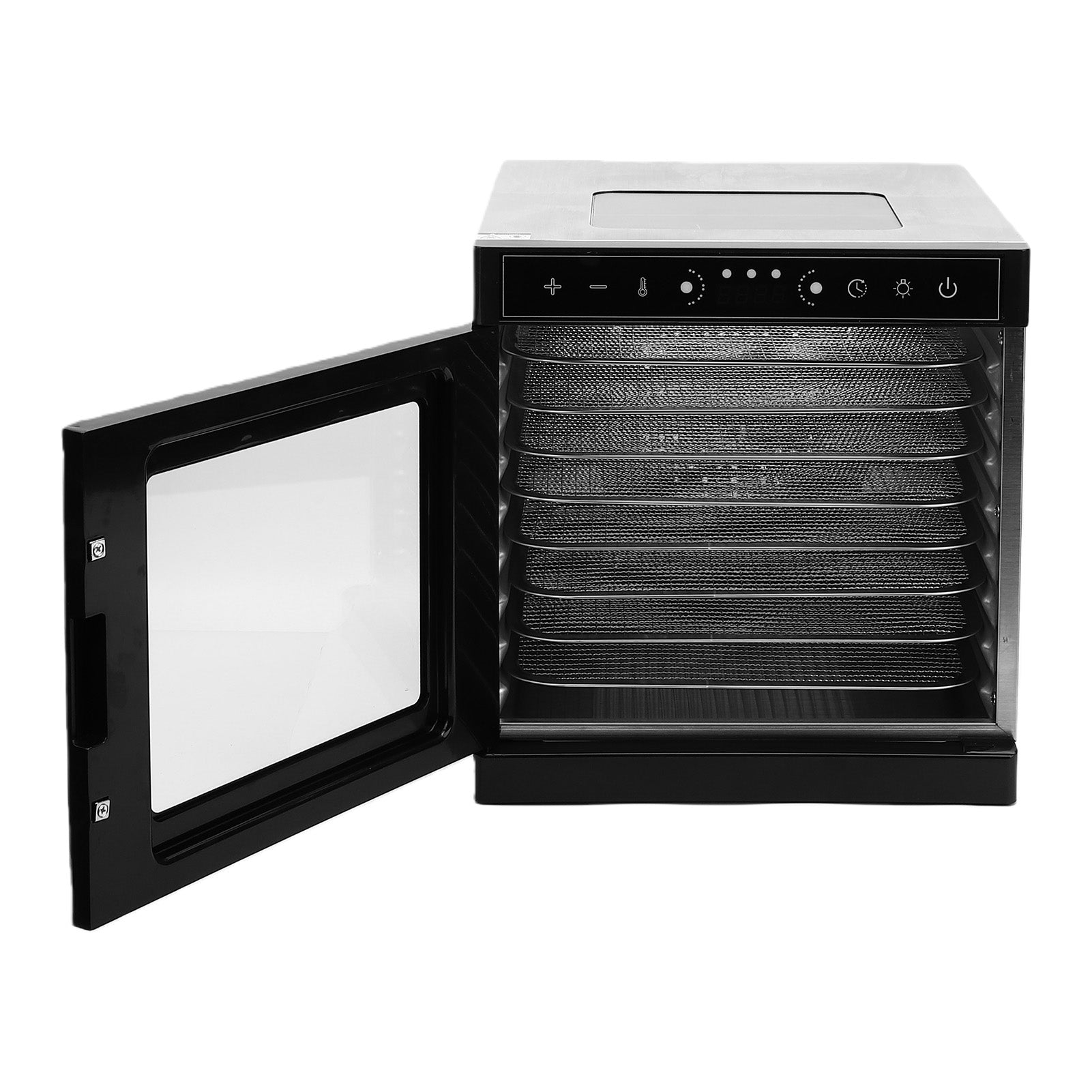 Déshydratation alimentaire avec fenêtre de visualisation