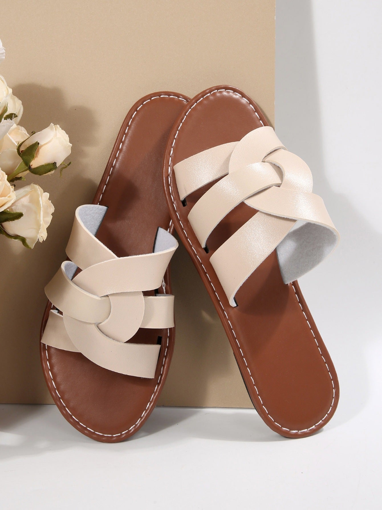 Femmes Nouveau-style Beach Flat Chaussures Hollow-out