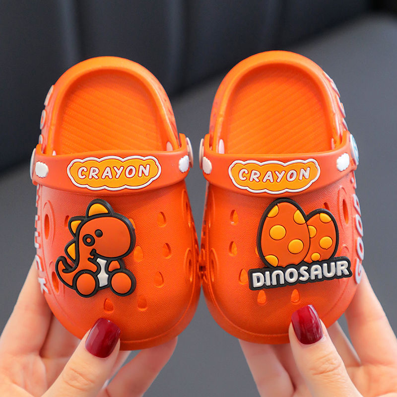 Mignon dessin animé Dinosaure Slipper pour les enfants