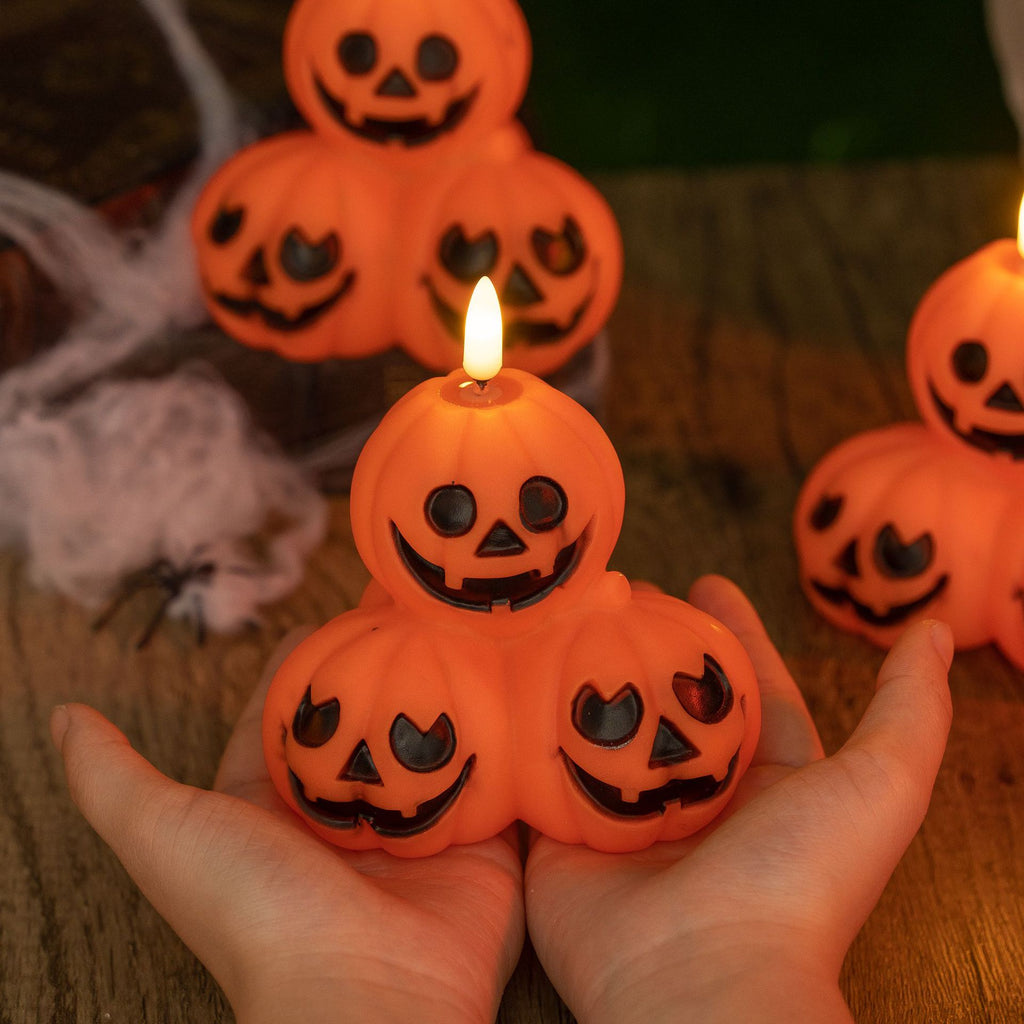 Vinyl Lumineux Lanterne de citrouille Décorations d'Halloween