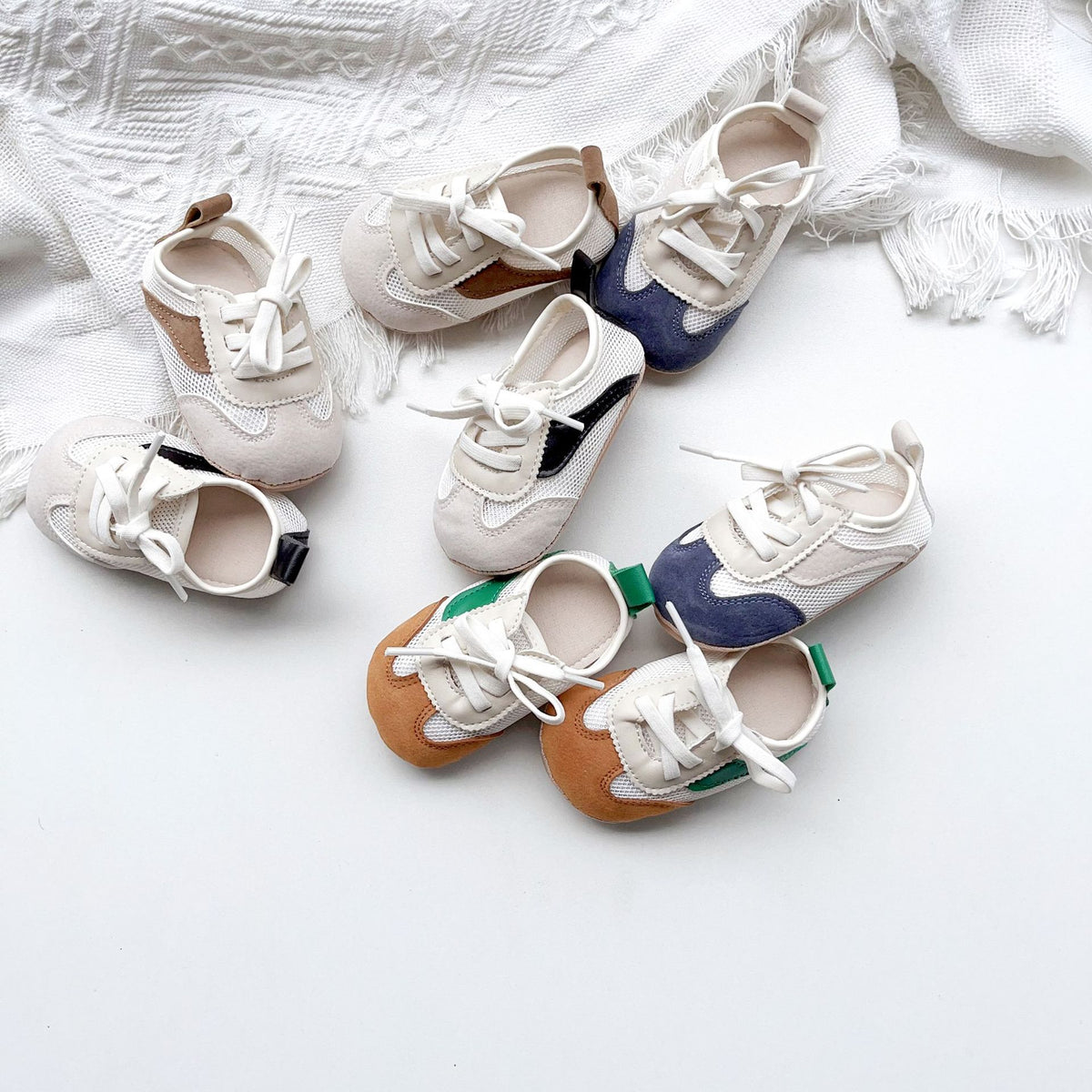 Chaussures Bébé Mesh Hollow Surface Toddler Respirant Soft Bottom