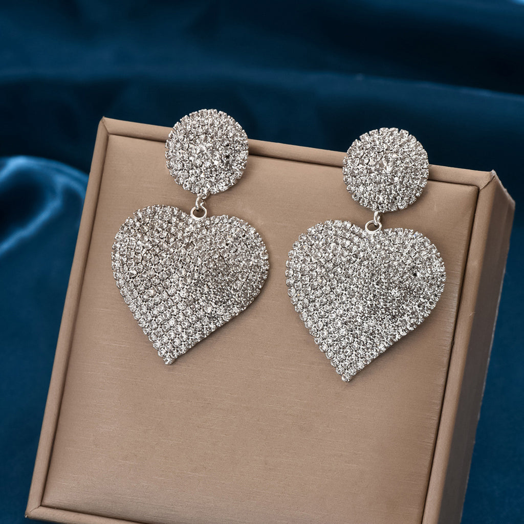 Solid Diamond Earrings