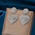 Solid Diamond Earrings