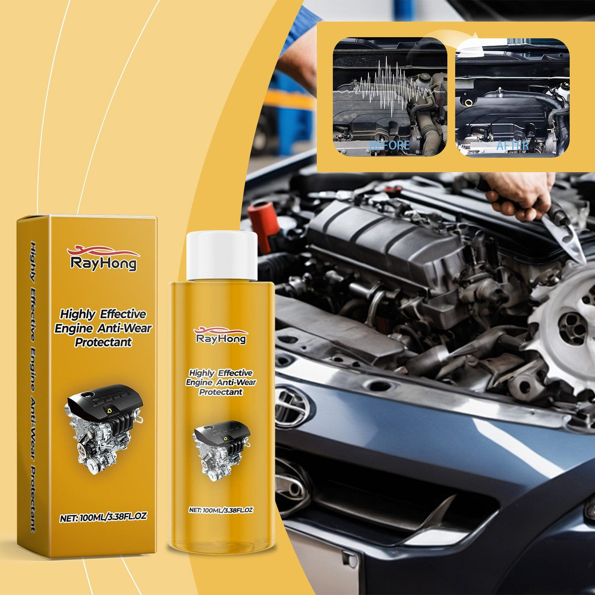RAYHONG Automotive Engine Oil Care Additive