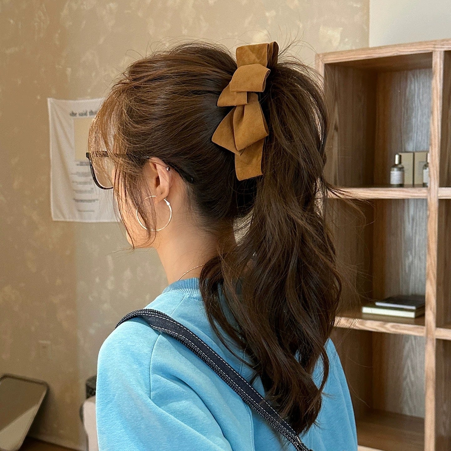 Élégant Sophisticé style Bun Ponytail Clip pour le dos de la tête