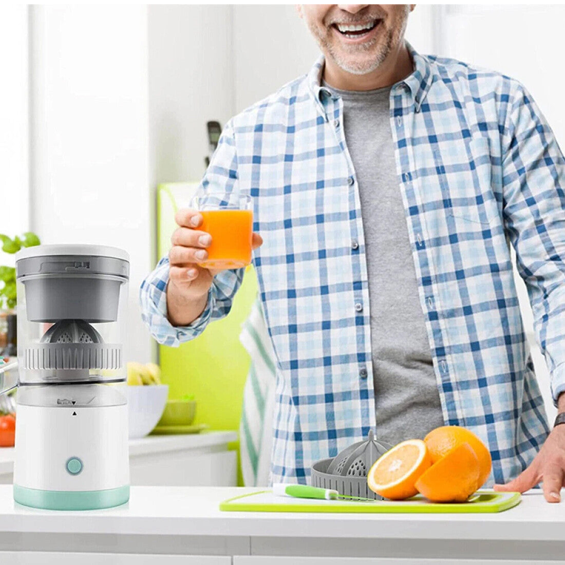 Chargeur USB électrique Jus Presseur Squeezer Orange Lemon Watermelon Juicer