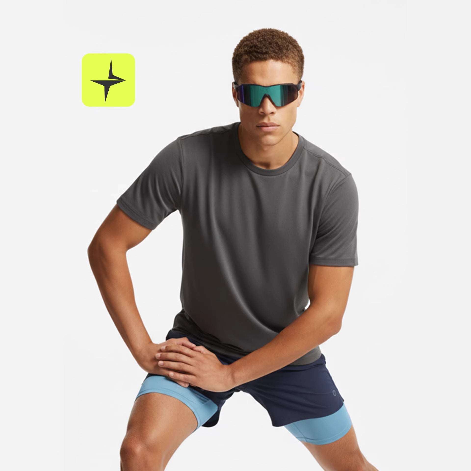 PrintempsÉté Arrivées Hommes et Femmes Matching Séchage rapide Manche courte Outdoor Sportswea