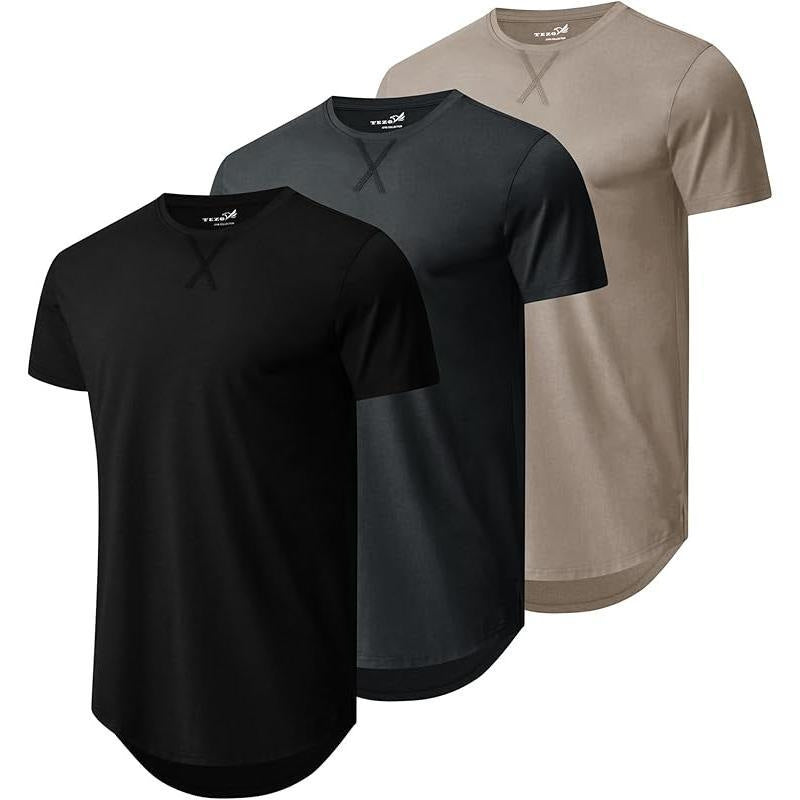 T-shirt d'été manches longues manches longues en coton Top