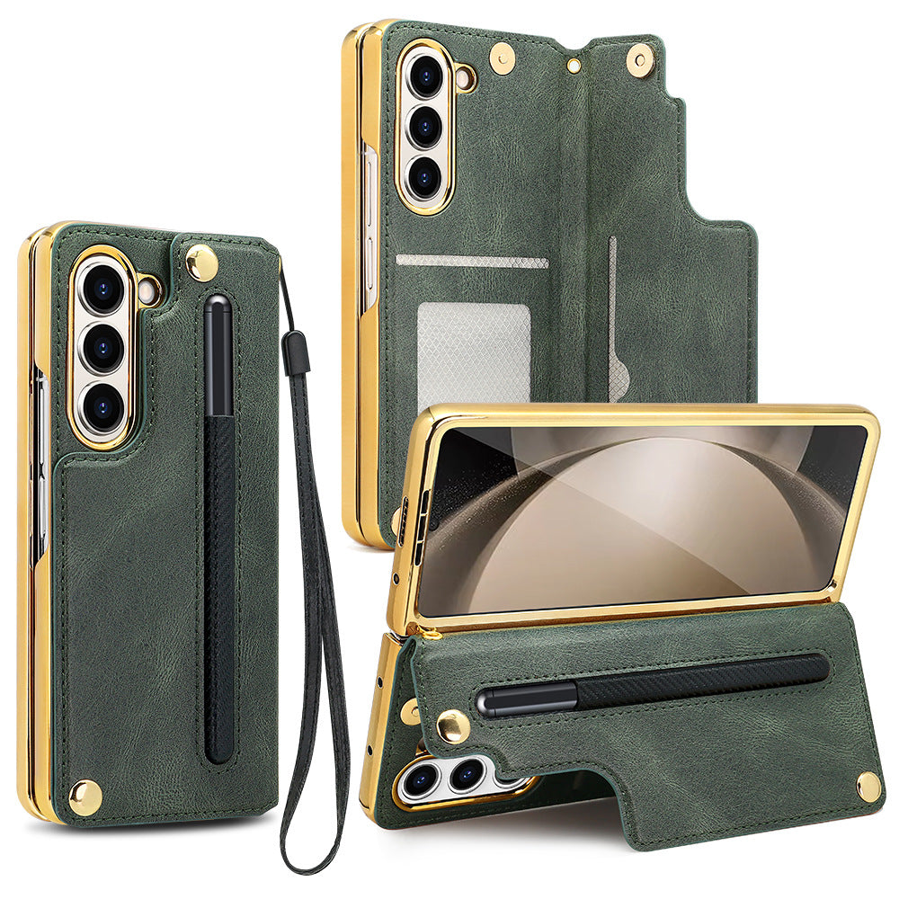 Coque de téléphone Support de film trempé avec fente de stylo
