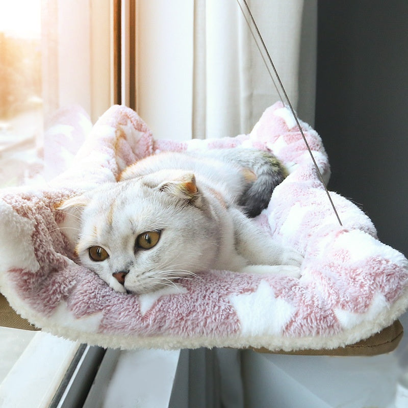 Pet Cat Hammock Suction Cup Sun suspension Nest fenêtre verre balançoire fournitures de chat