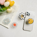 Téléphone portable Airbag Bracket Fleur Transparent dos Sticker
