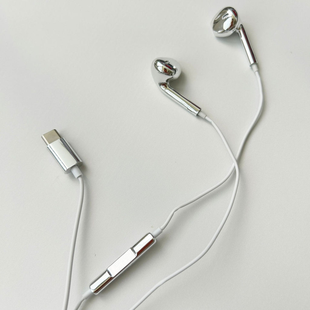 Casques intra-auriculaires avec microphone et commandes en ligne
