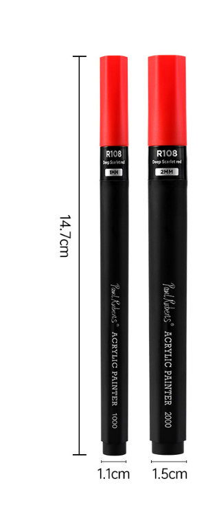 Rubens marqueur acrylique Anime Highlight Couleur complémentaire