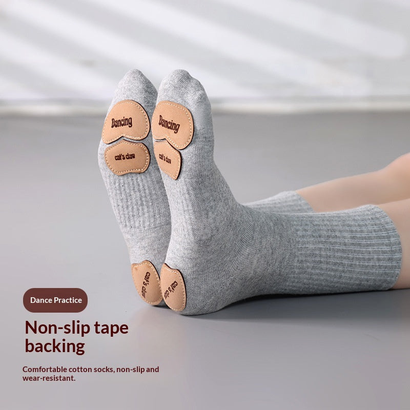 Chaussettes de ballet antidérapantes