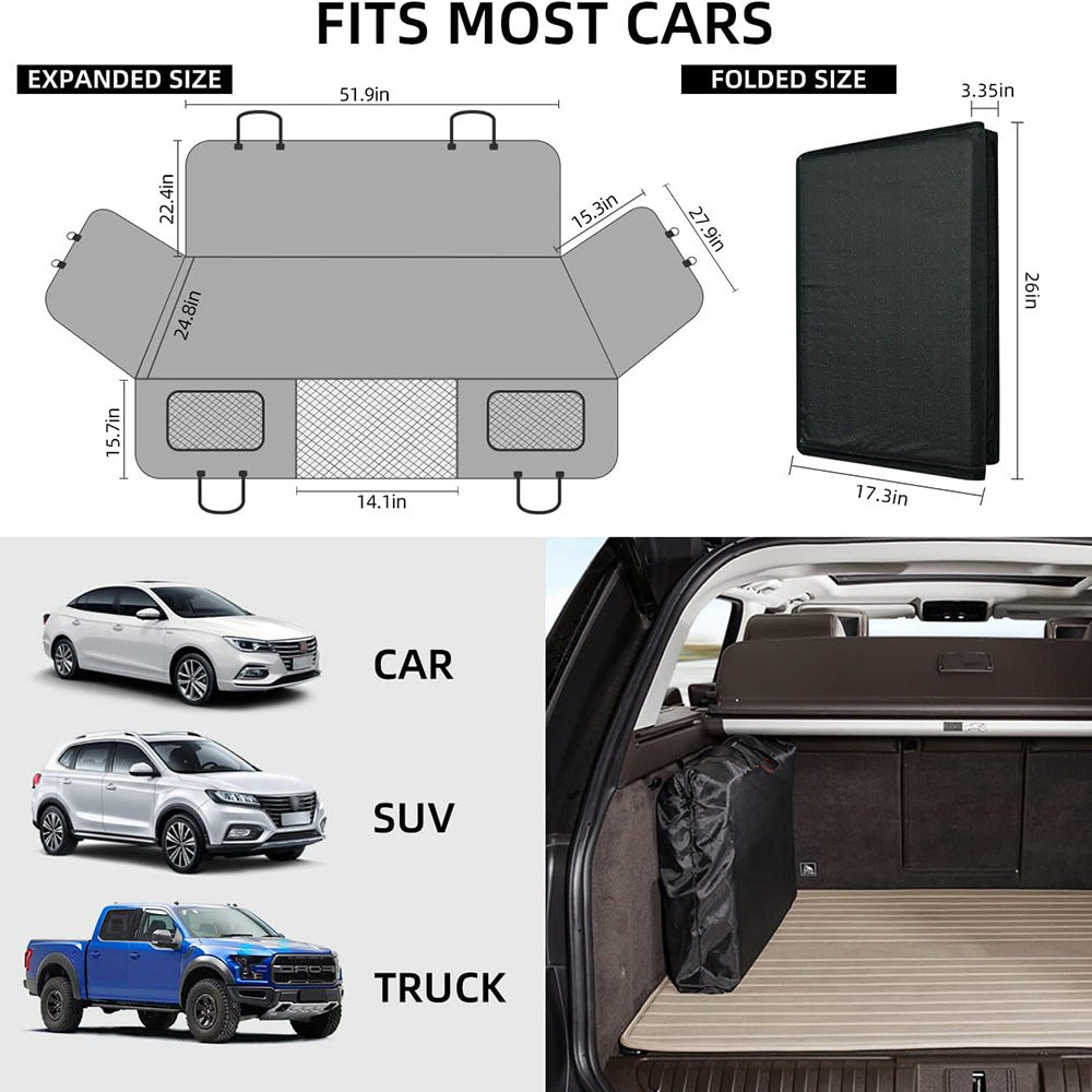 Anti-slip and enlarged waterproof dog mat