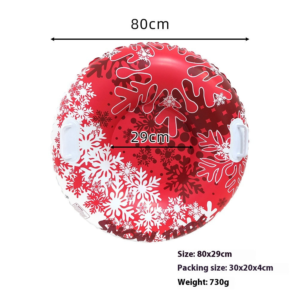 Outdoor Creative Printed PVC anneau de ski d'hiver épais