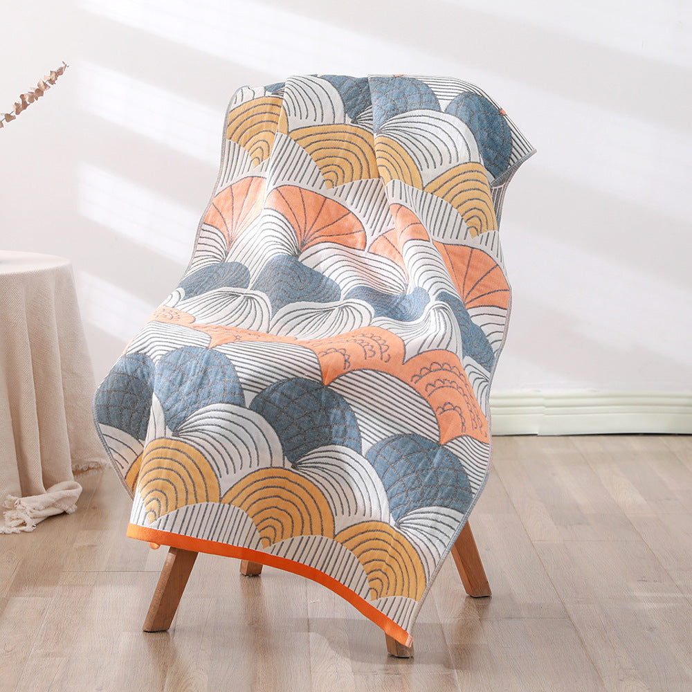 Serviette de bain en coton Gauze à quatre couches