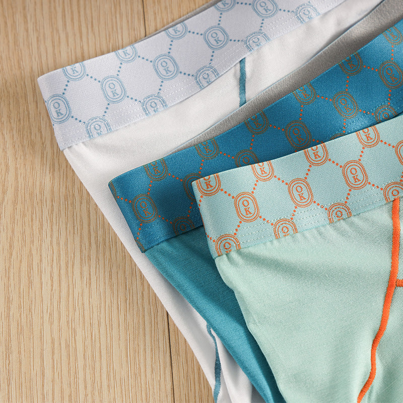 Sous-vêtements anti-chafing en fibre de bambou pour hommes