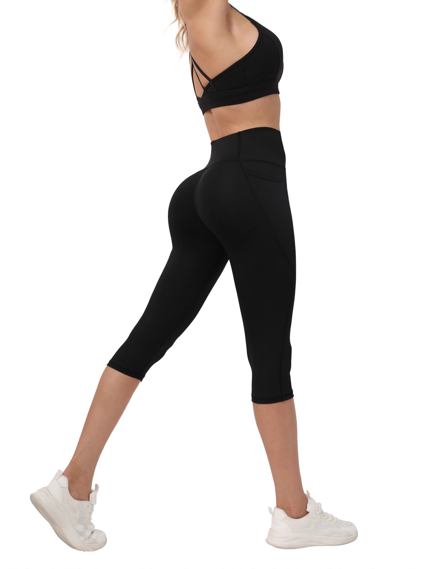 Pantalons de yoga pour femmes avec des poches