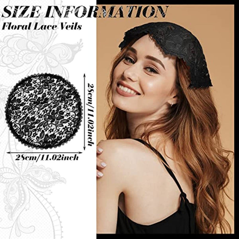 Motif floral Maridal Musulman Veil Châl