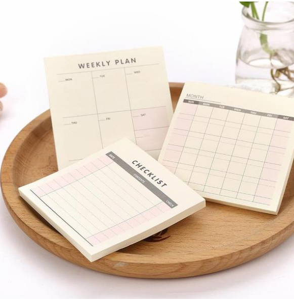 Planificateur de travail mensuel hebdomadaire