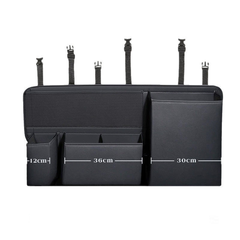 Universal voiture Trunk arrière sac de rangement Organisateur Box multifonctionnel grande capacité Horizont