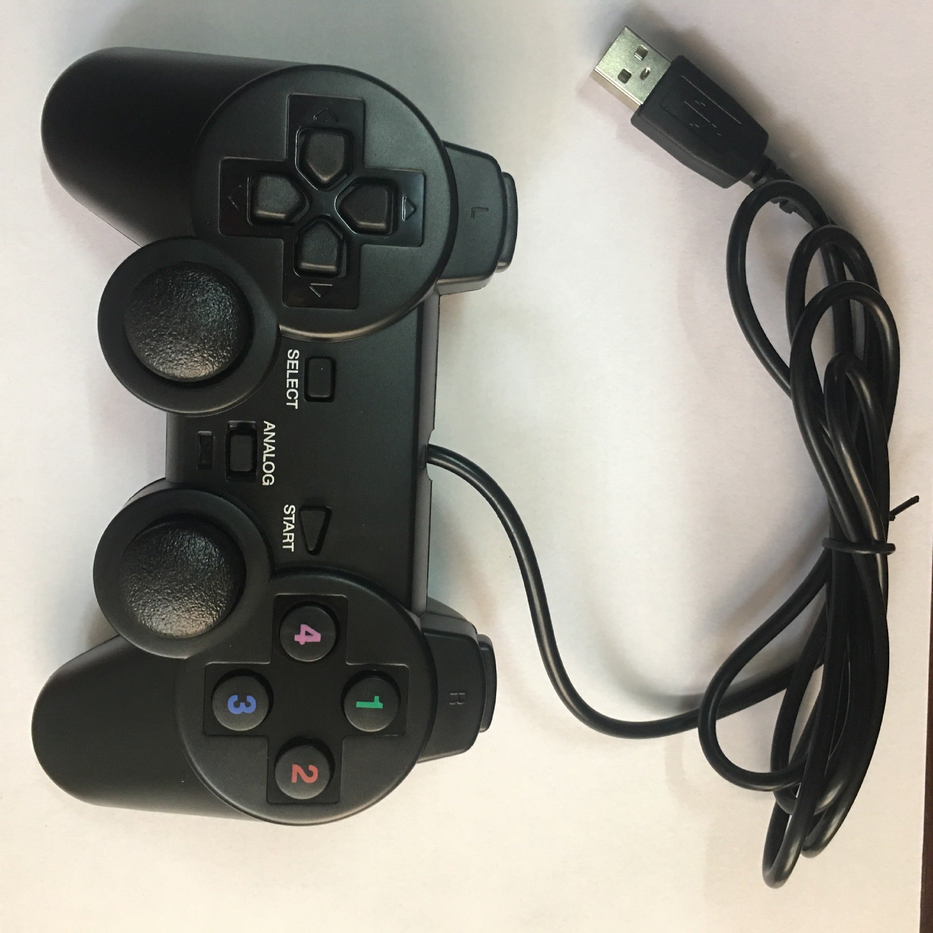 PC USB PS2 contrôleur câblé