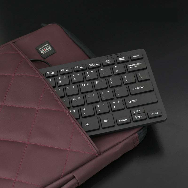 Ordinateur de bureau USB et bloc-notes Ordinateur Clavier filaire Mini Clavier sans bruit
