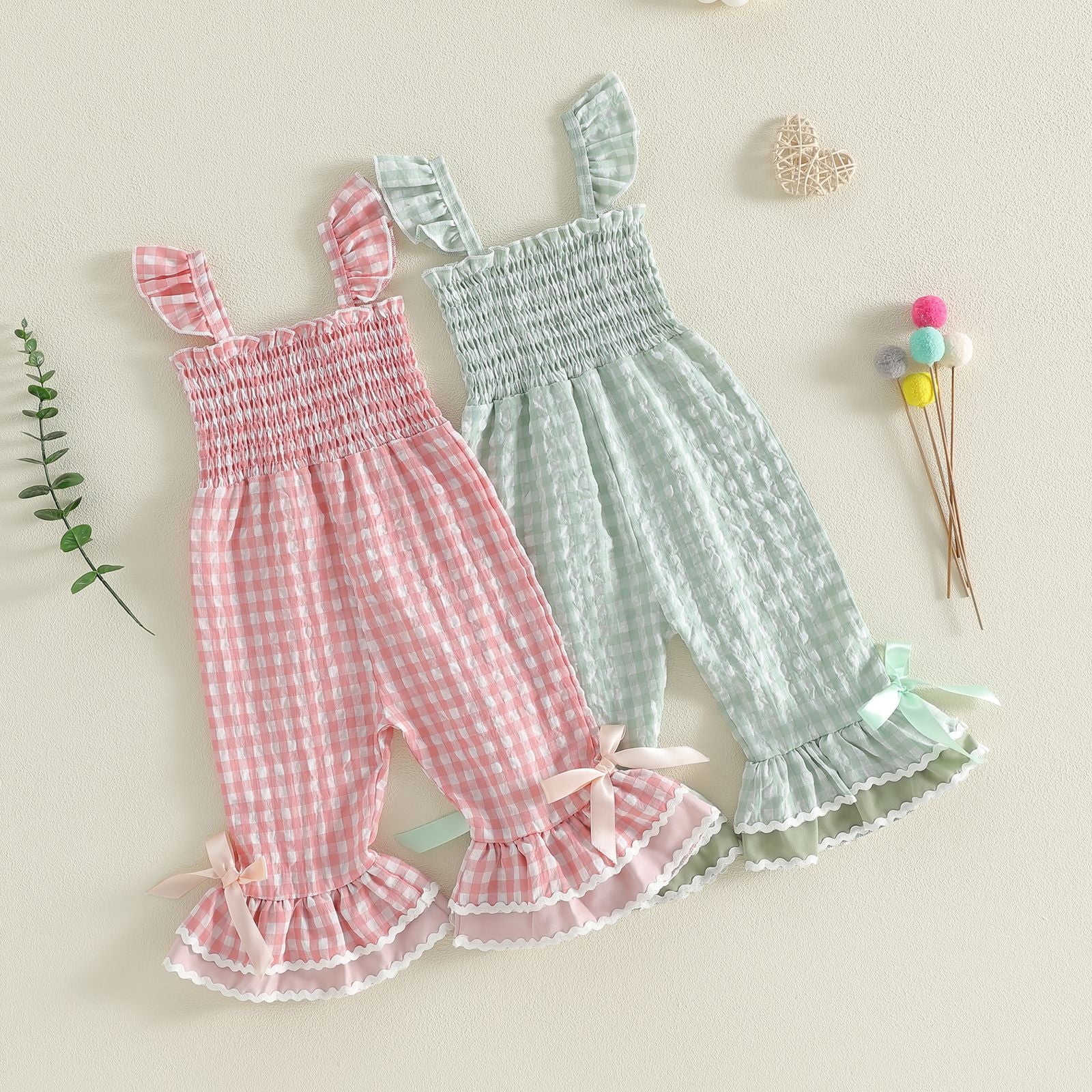 Robe de saut sans manches avec pantalons évasés