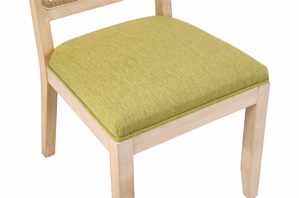 Agritourisme Rattan Chaises à manger Ensemble de 2