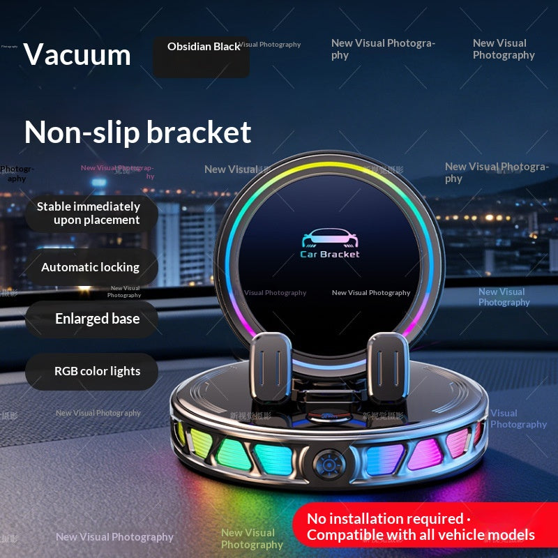 Support de recharge sans fil pour voiture légère Iridescente RGB