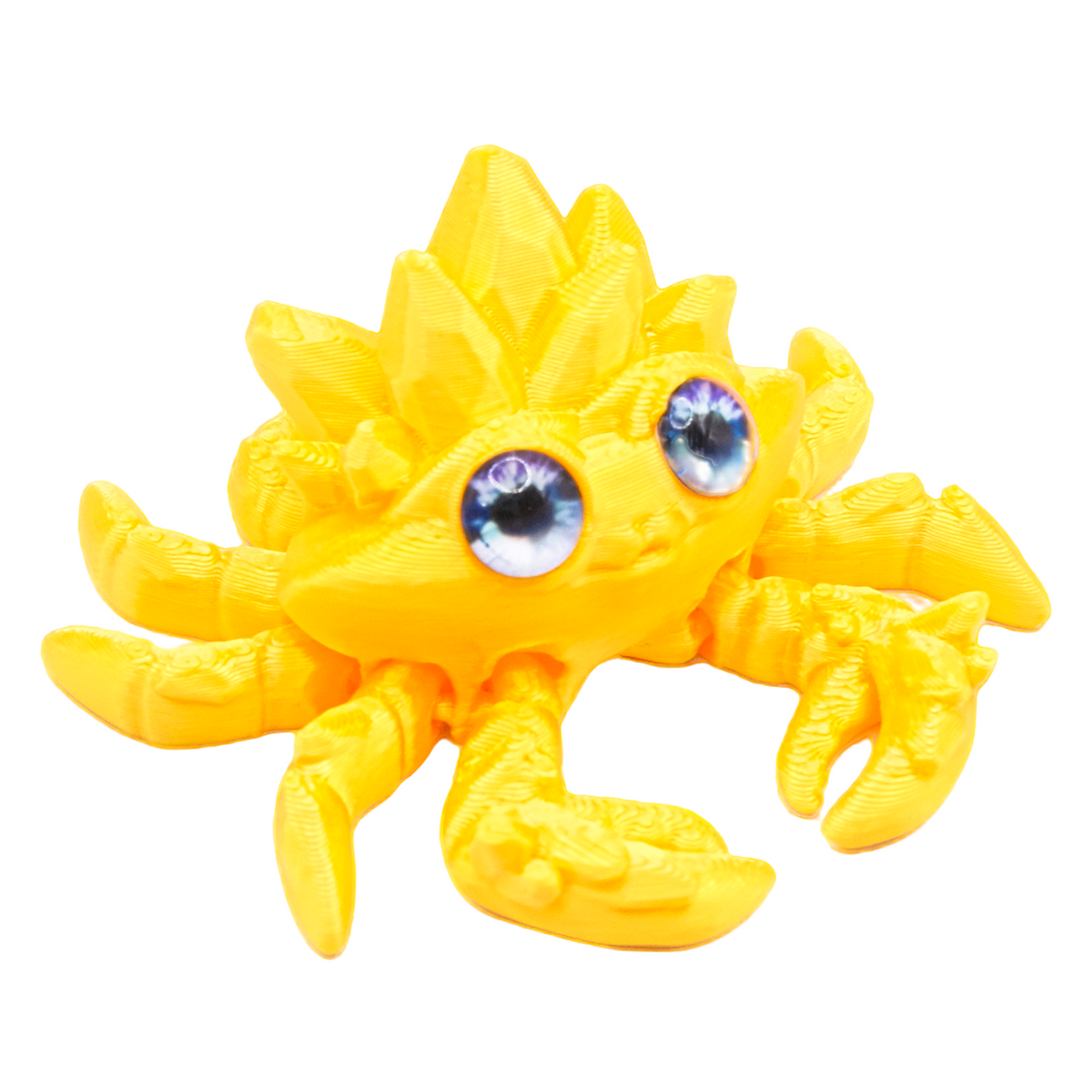 Figurine de crabe en cristal imprimé 3D