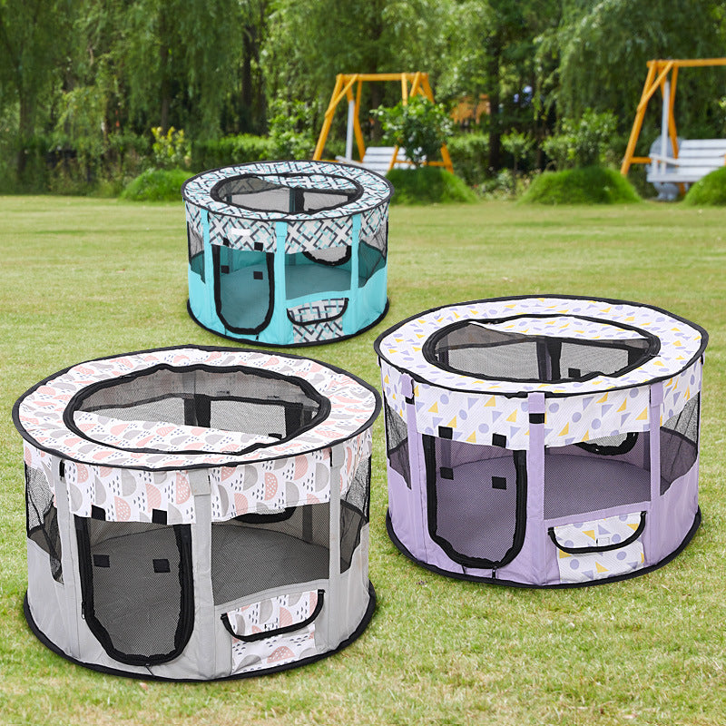 Tente fermée pliable pour chiens et chats