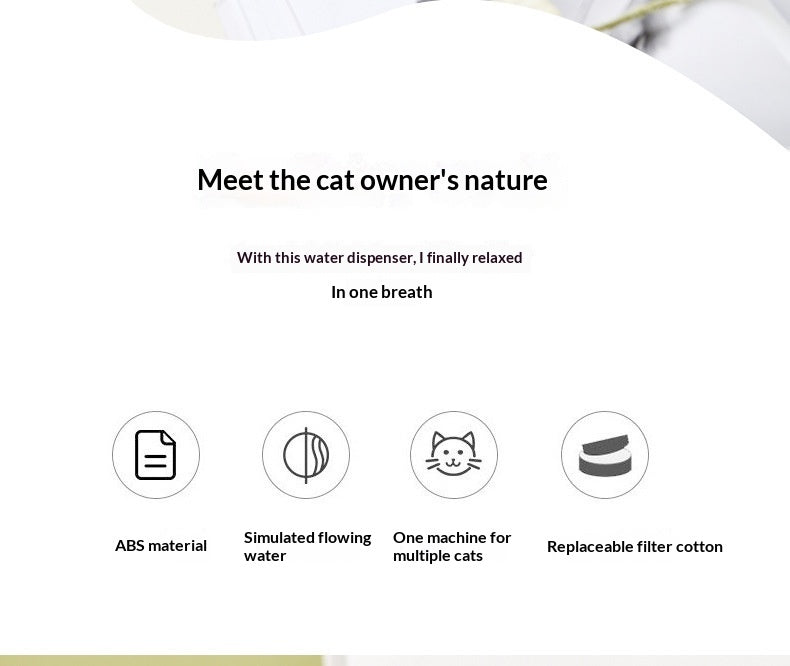 Distributeur d'eau intelligent Cat