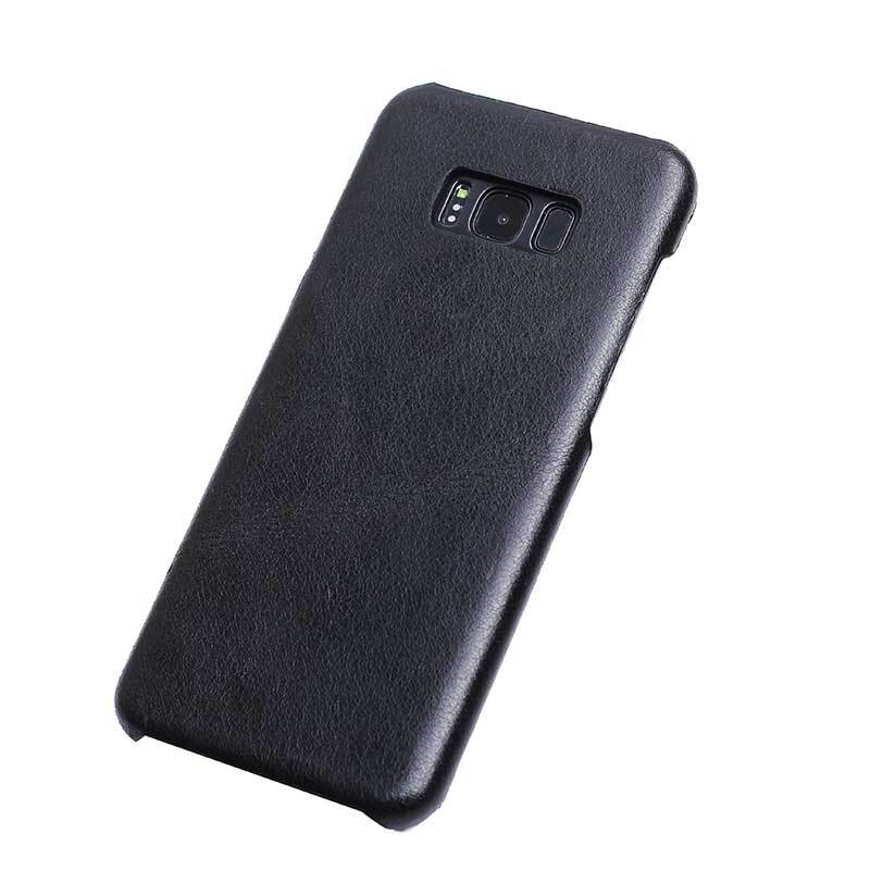 Ancien boîtier en cuir mat