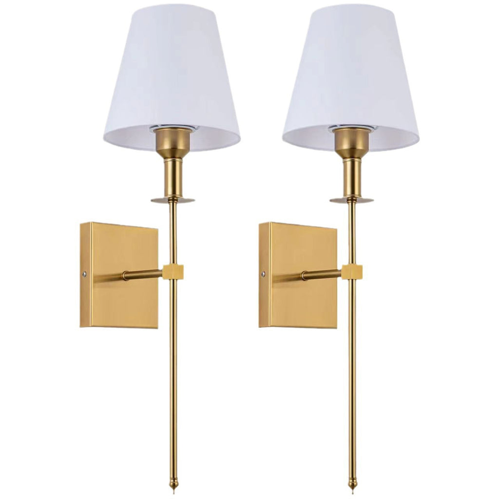 Arrivée Intérieur Mur Lampe Chambre Lit Lit Lumière de lecture
