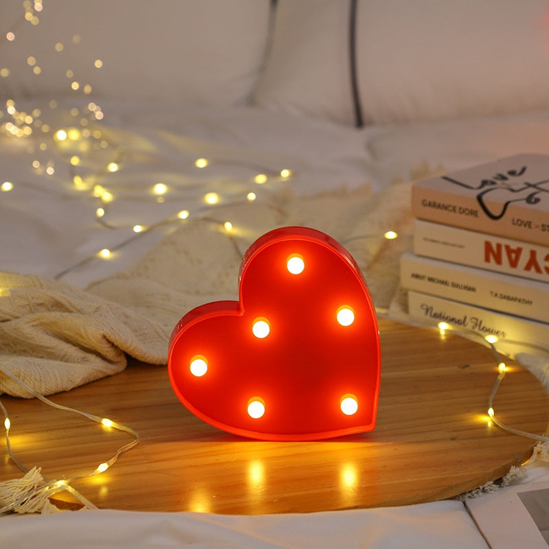 Proposition LED Signe lumineux avec joyeux anniversaire Une décoration romantique Glowing pour le