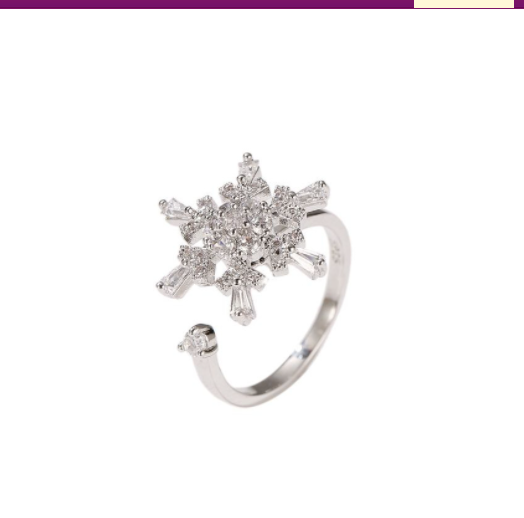 La mode La même douce bague tournante papillon