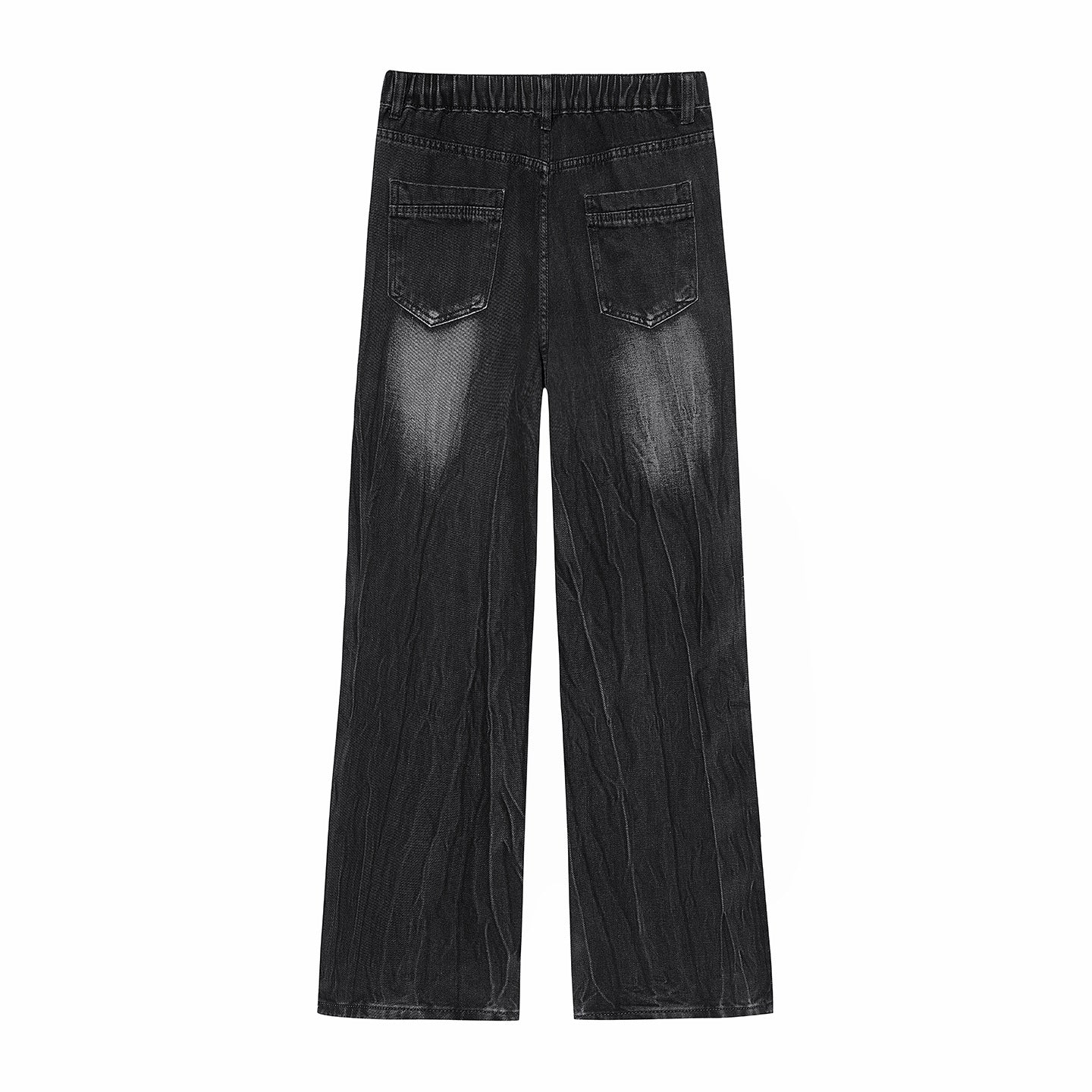Arrivée Lightning-Stripe Droit-Leg Jeans Denim pour hommes