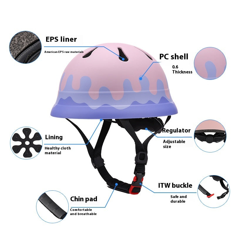 Casque d'équitation anti-chute pour enfants