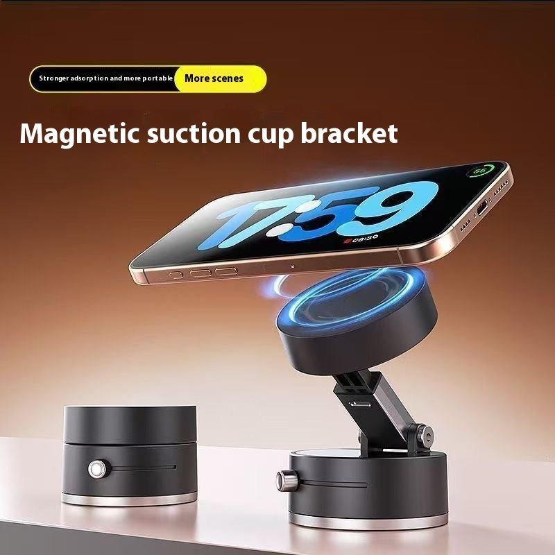 Magnetic Vacuum Suction Phone Holder