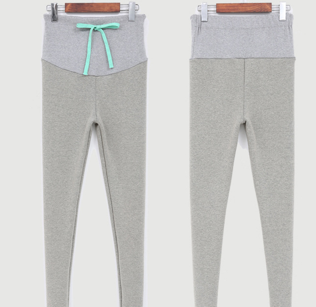 Corée du Sud maternité hiver femmes enceintes pieds jambes et pantalon en cachemire abdomen su
